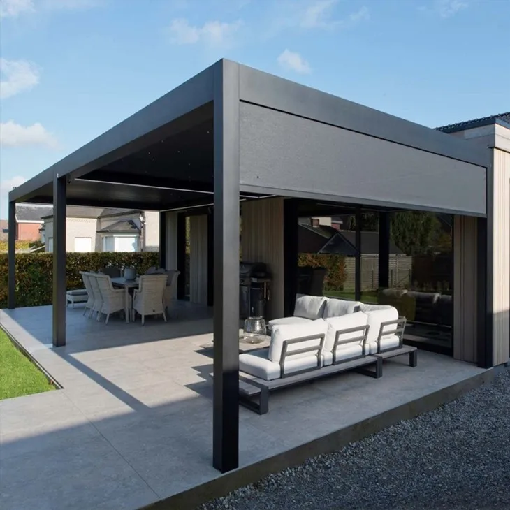 Custom Pergola With Roof factory